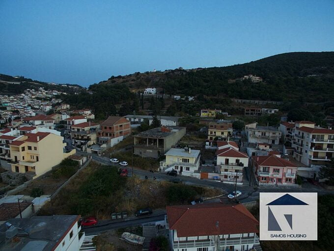 SH135 Land for sale on Samos - A beautiful plot in Neapoli Samos Town 380 m2 builds up to 240m2 Amazing Samos Bay View - Suitable for building 2 Floor House with big balconies For Architectural plans and options for construction contact us
