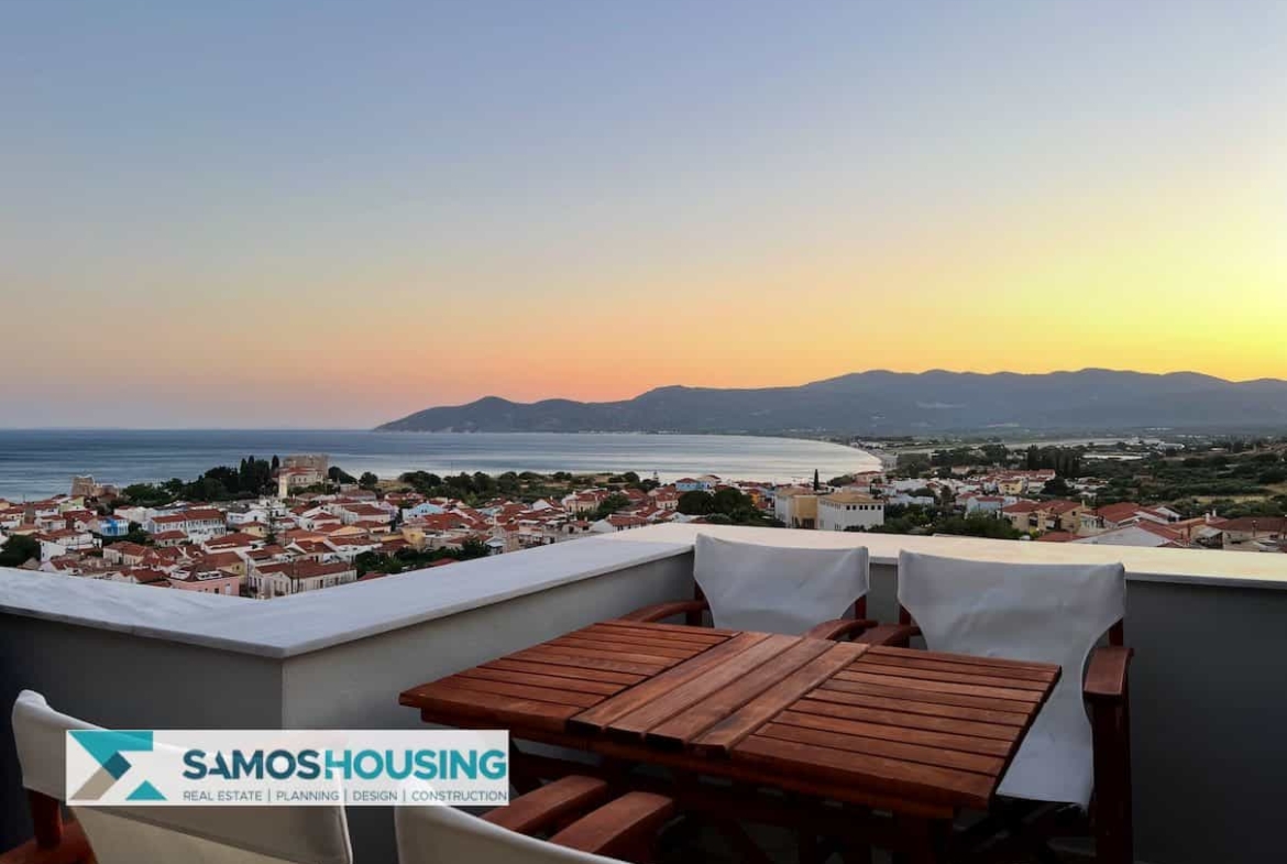 SH568 – Διαμερίσματα Melidon Townhouse: Μπουτίκ ξενοδοχείο με θέα στη θάλασσα προς πώληση στο Πυθαγόρειο, Σάμος