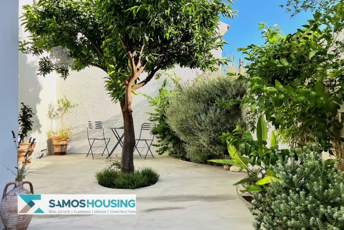 SH568 – Διαμερίσματα Melidon Townhouse: Μπουτίκ ξενοδοχείο με θέα στη θάλασσα προς πώληση στο Πυθαγόρειο, Σάμος
