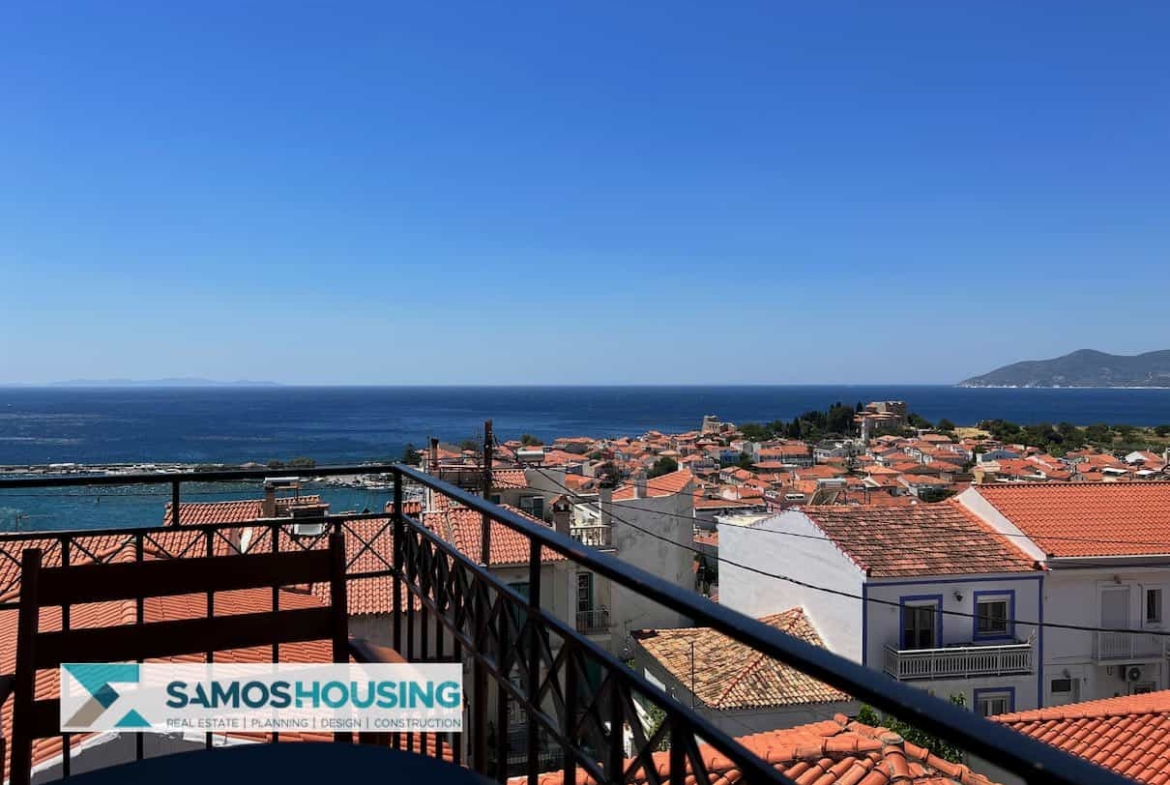 SH568 – Διαμερίσματα Melidon Townhouse: Μπουτίκ ξενοδοχείο με θέα στη θάλασσα προς πώληση στο Πυθαγόρειο, Σάμος