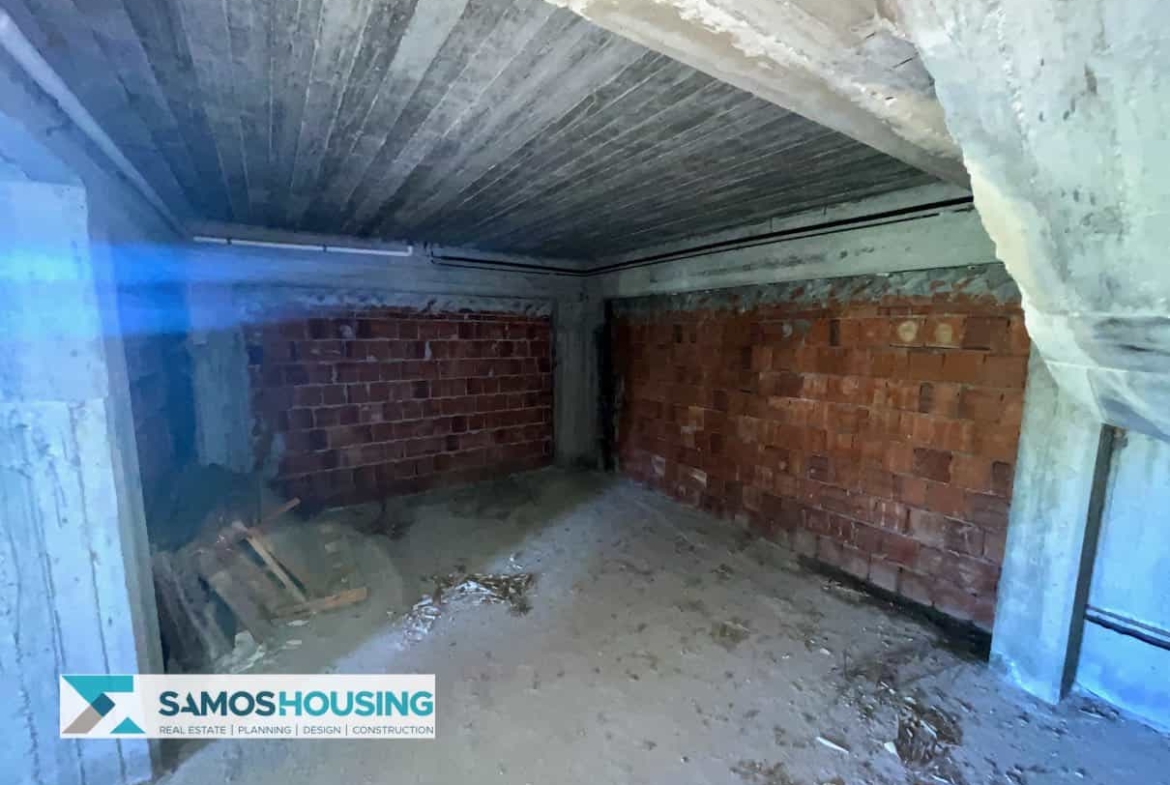 SH571 Villa Serenity – Ημιτελής βίλα προς πώληση στο Βλαμάρι, Ανατολική Σάμος