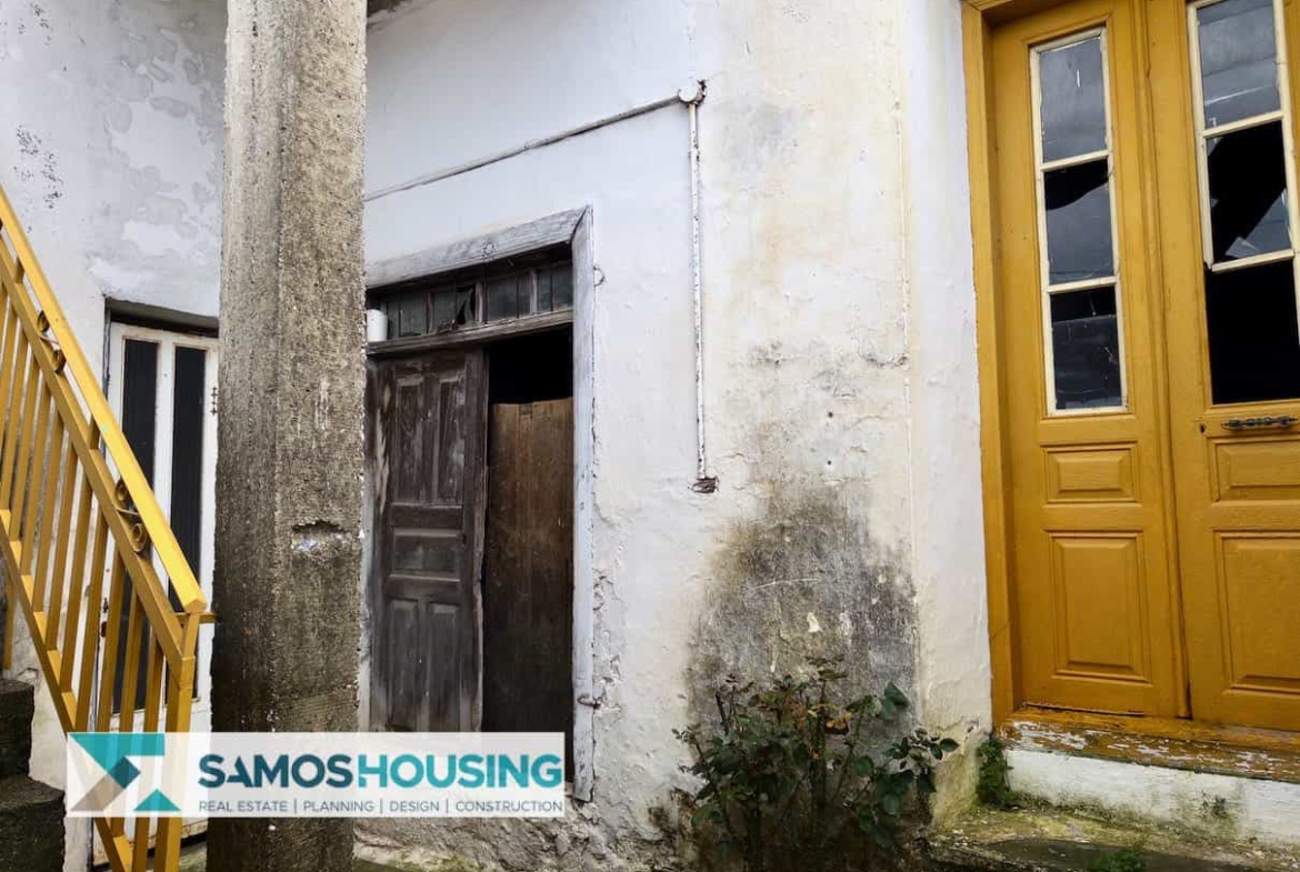 SH572 Μπαλκόνι του Αιγαίου – Γοητευτικό σπίτι με θέα στη θάλασσα στο χωριό Βουρλιώτες, Σάμος
