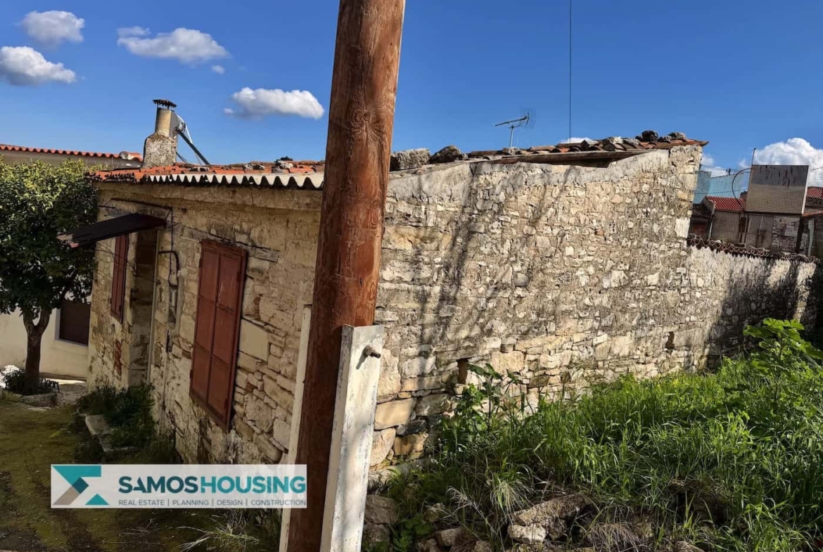 SH573 Παλαιό Σπίτι Μυτιληνιοί + Κήπος