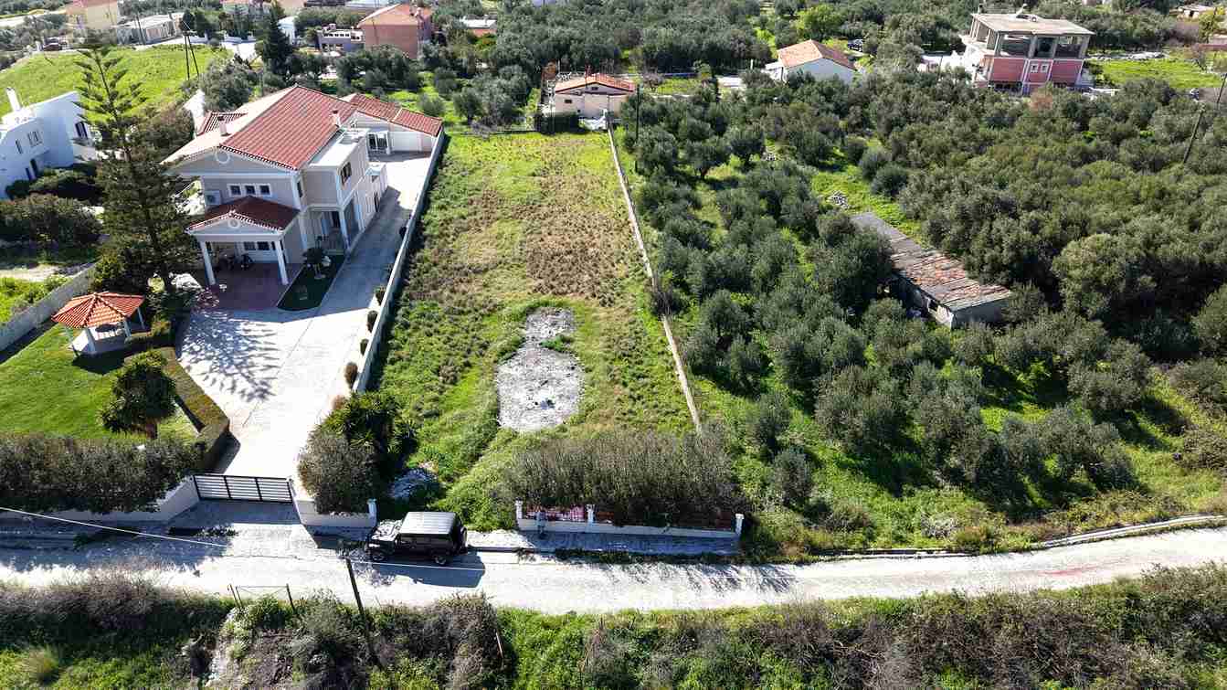 Οικόπεδο στη Χώρα Σάμου | Άδεια για 4 Βίλες & 2 Πισίνες | SH577