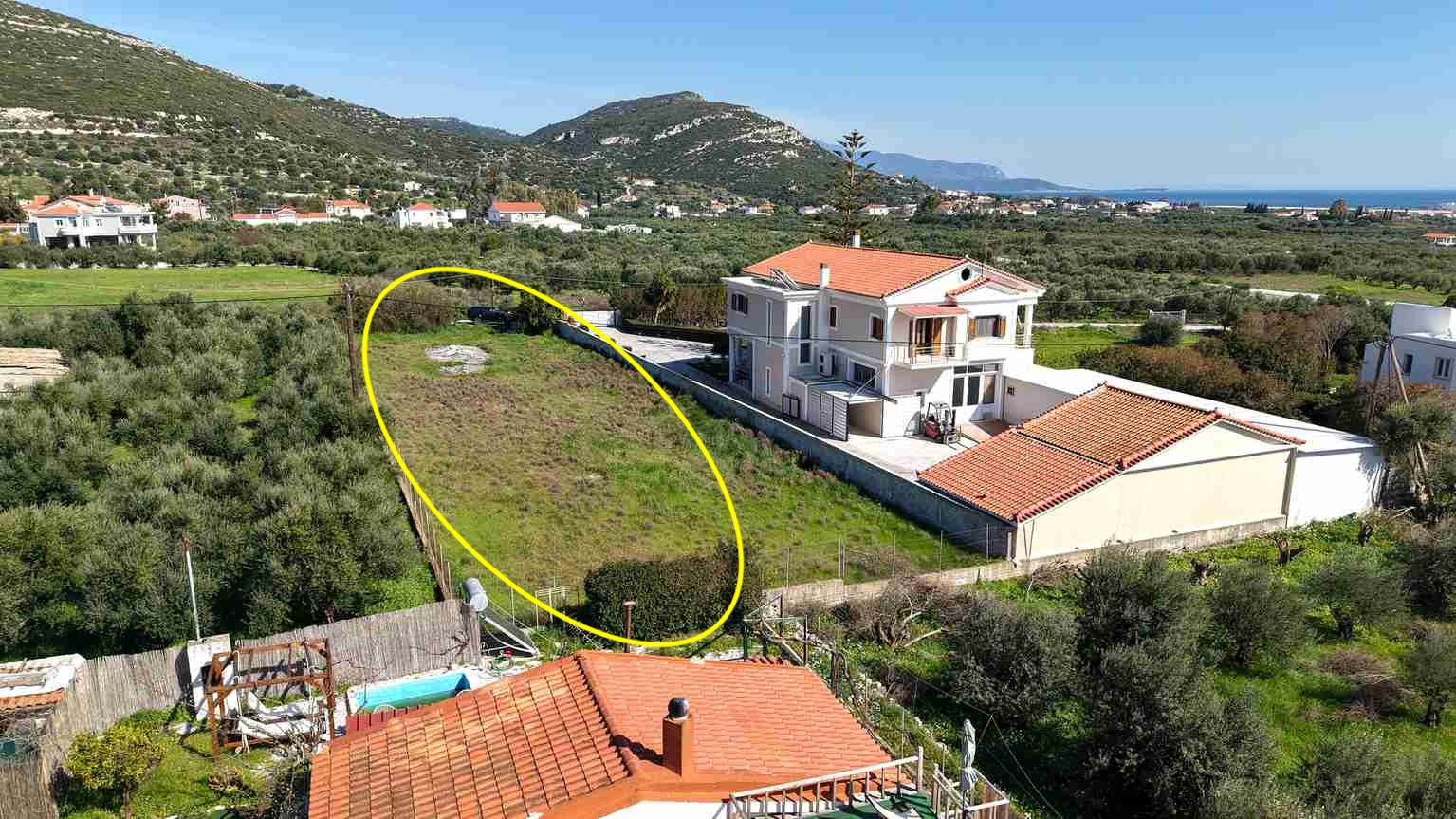 Οικόπεδο στη Χώρα Σάμου | Άδεια για 4 Βίλες & 2 Πισίνες | SH577 - photo 18