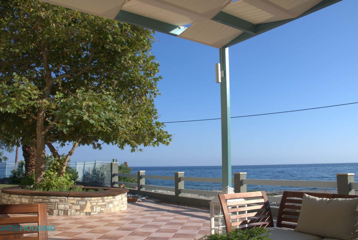 Aeolos Villa by the Beach – Beachfront Villa for Sale Samos | SH579