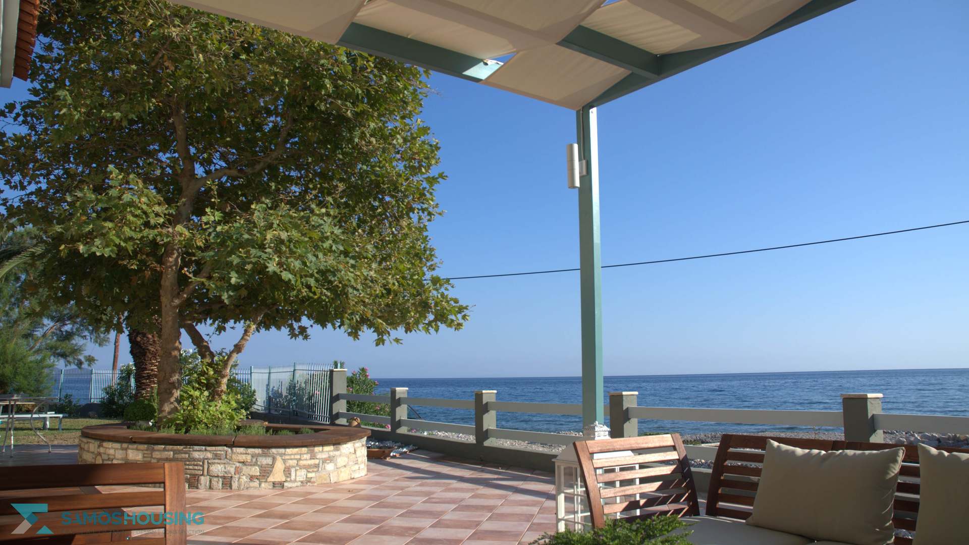Aeolos Villa by the Beach – Beachfront Villa for Sale Samos | SH579