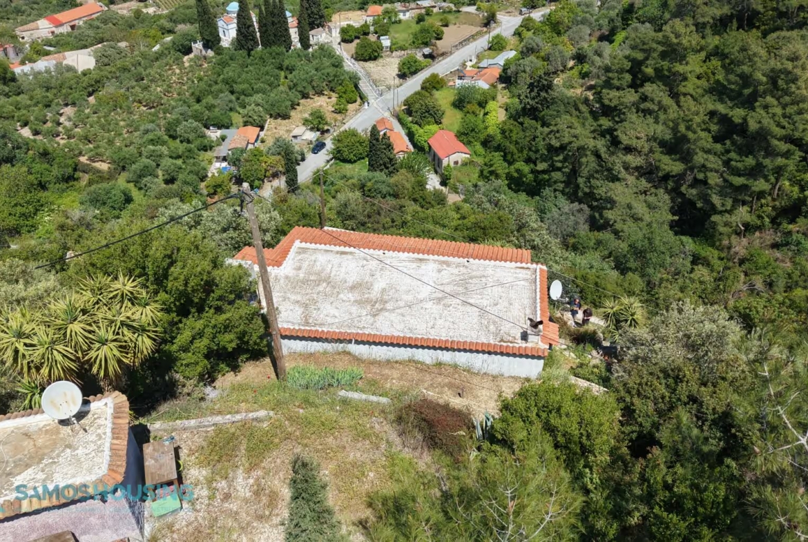 Sea View Cottage for Sale in Pagondas Samos – Village Retreat | SH580