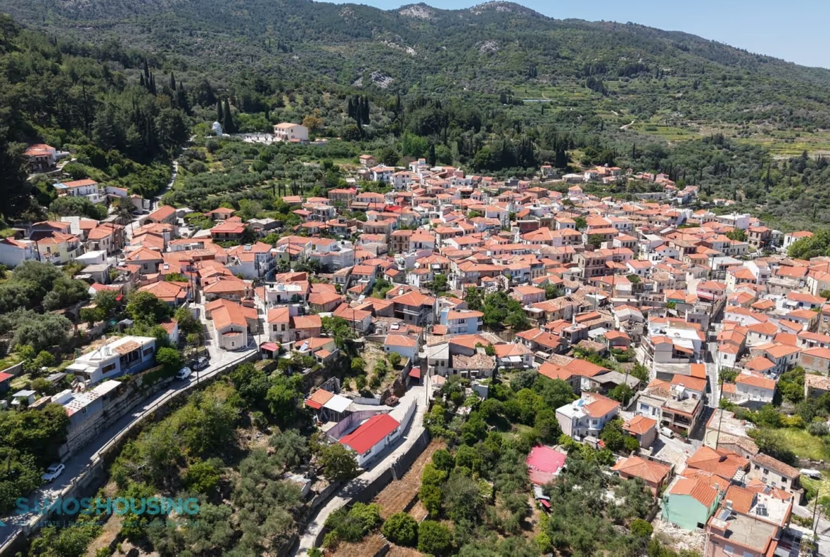 Sea View Cottage for Sale in Pagondas Samos – Village Retreat | SH580