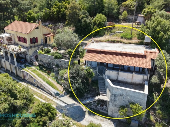Sea View Cottage for Sale in Pagondas Samos – Village Retreat | SH580