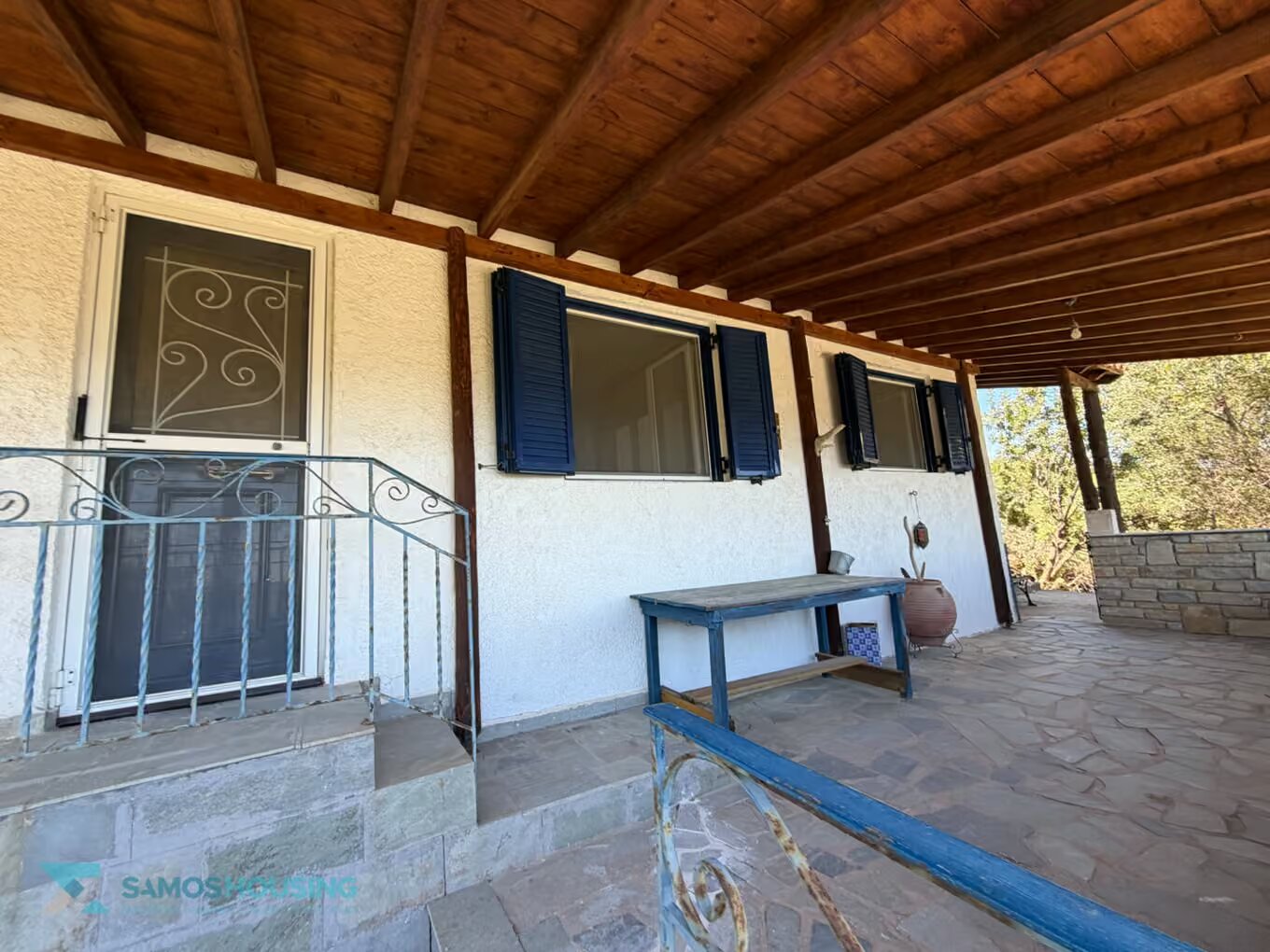 sh580-19-1 Sea View Cottage for Sale in Pagondas Samos – Village Retreat | SH580