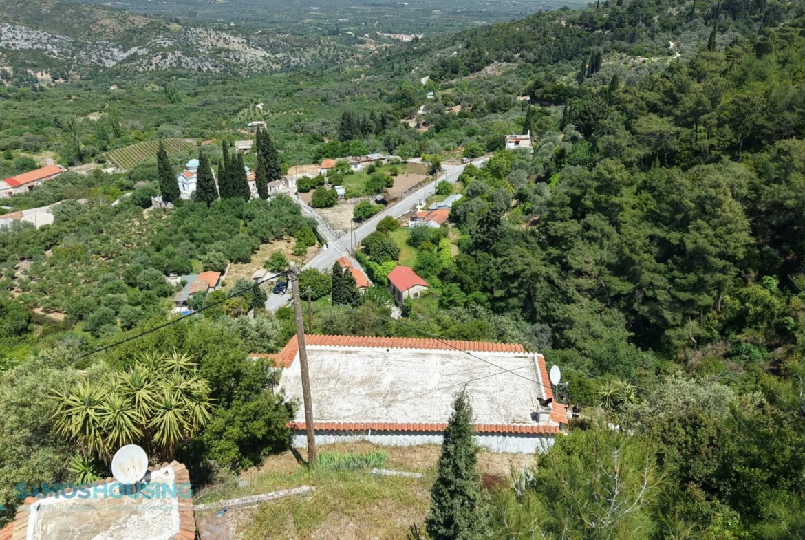 Sea View Cottage for Sale in Pagondas Samos – Village Retreat | SH580