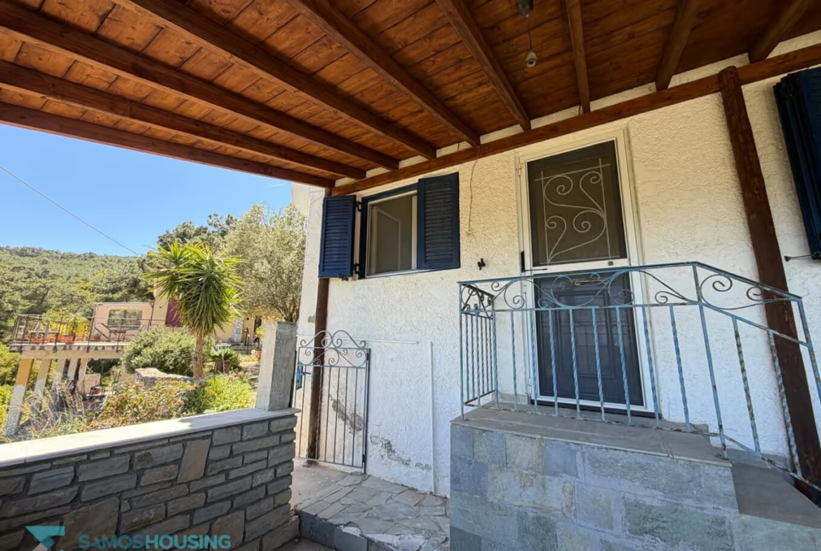 Sea View Cottage for Sale in Pagondas Samos – Village Retreat | SH580