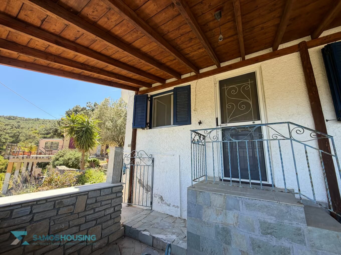 sh580-20-1 Sea View Cottage for Sale in Pagondas Samos – Village Retreat | SH580