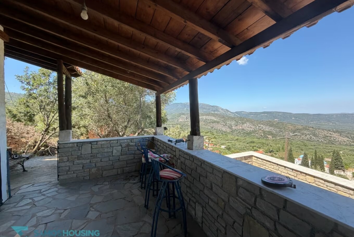 Sea View Cottage for Sale in Pagondas Samos – Village Retreat | SH580