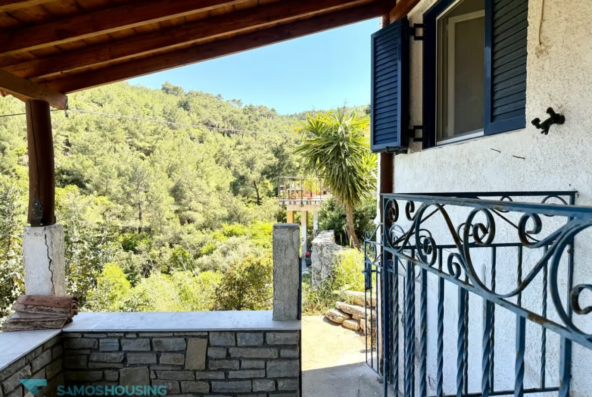Sea View Cottage for Sale in Pagondas Samos – Village Retreat | SH580