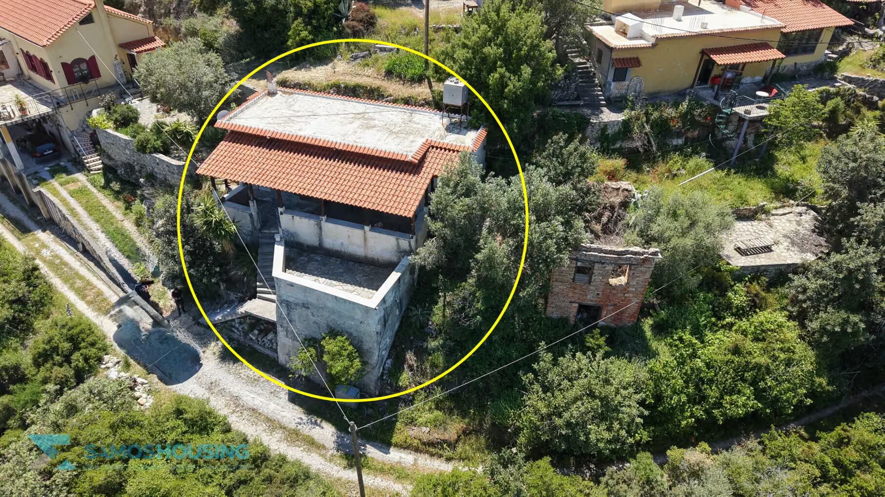 sh580-4-1 Sea View Cottage for Sale in Pagondas Samos – Village Retreat | SH580