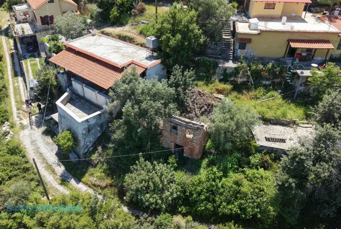 Sea View Cottage for Sale in Pagondas Samos – Village Retreat | SH580