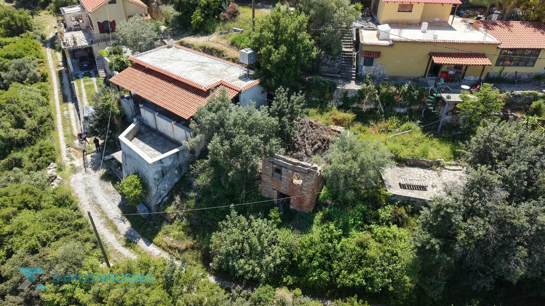 sh580-5-1 Sea View Cottage for Sale in Pagondas Samos – Village Retreat | SH580