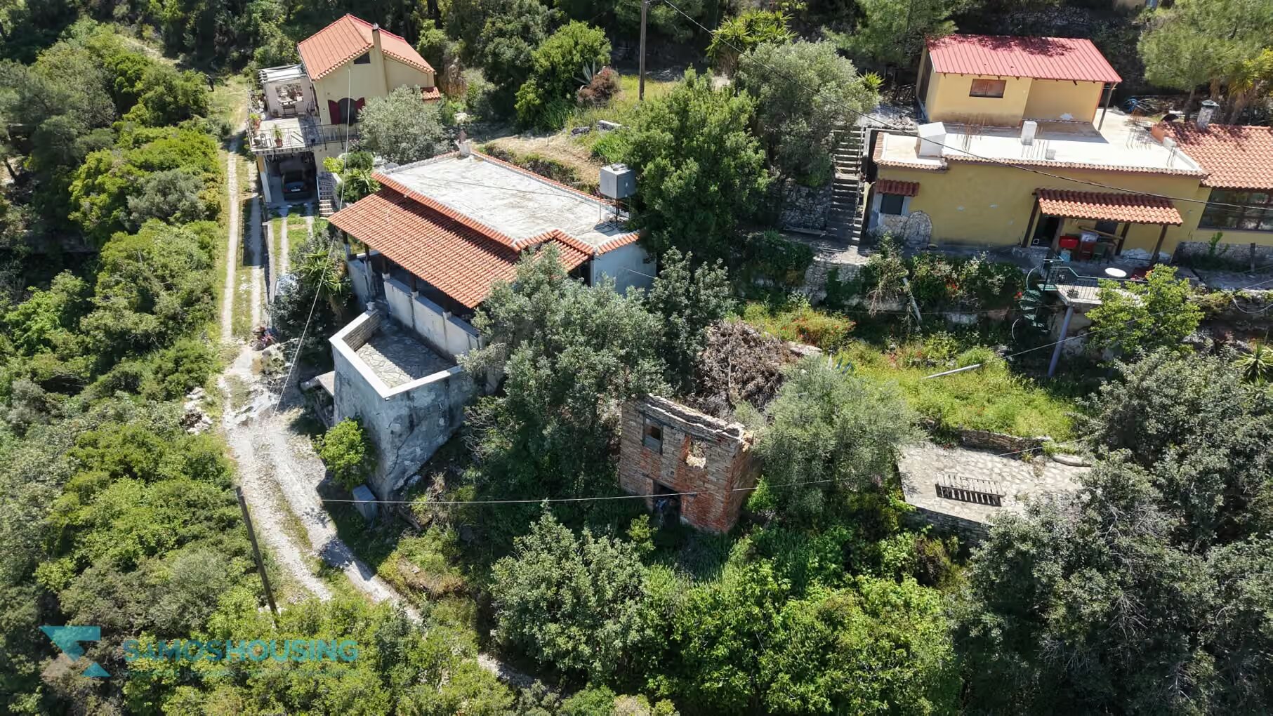 sh580-6-1 Sea View Cottage for Sale in Pagondas Samos – Village Retreat | SH580