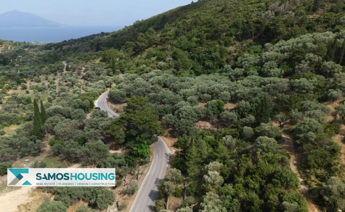 Building Plot for Sale in Samos – 4,781 m² near Pagondas (SH586)