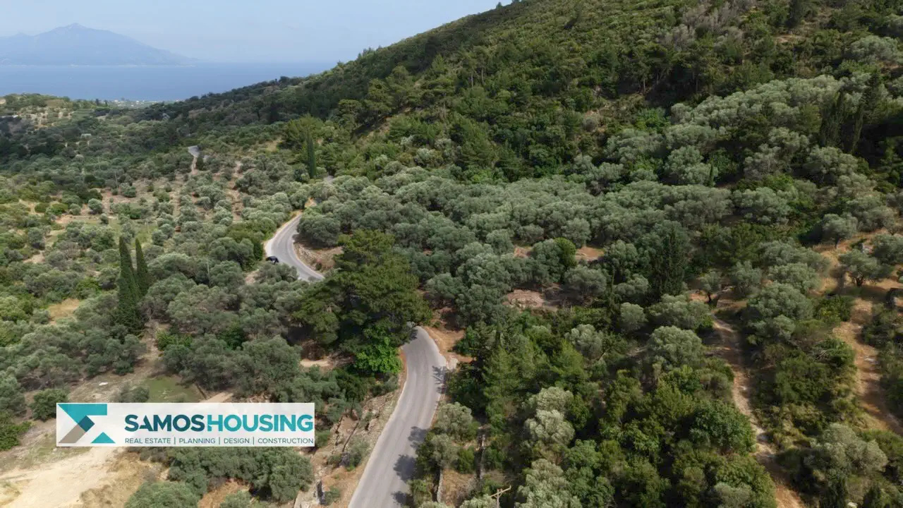 Building Plot for Sale in Samos – 4,781 m² near Pagondas (SH586)