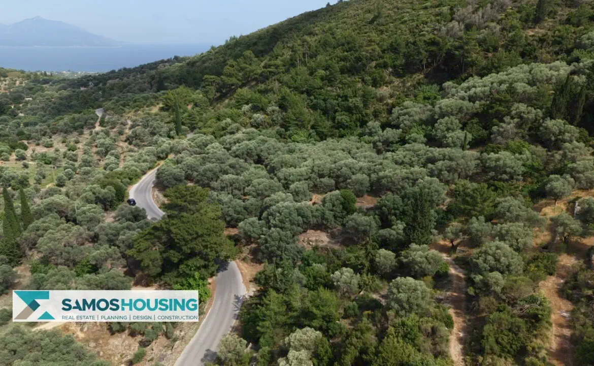 Building Plot for Sale in Samos – 4,781 m² near Pagondas (SH586)