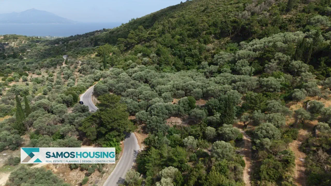 Building Plot for Sale in Samos – 4,781 m² near Pagondas (SH586)