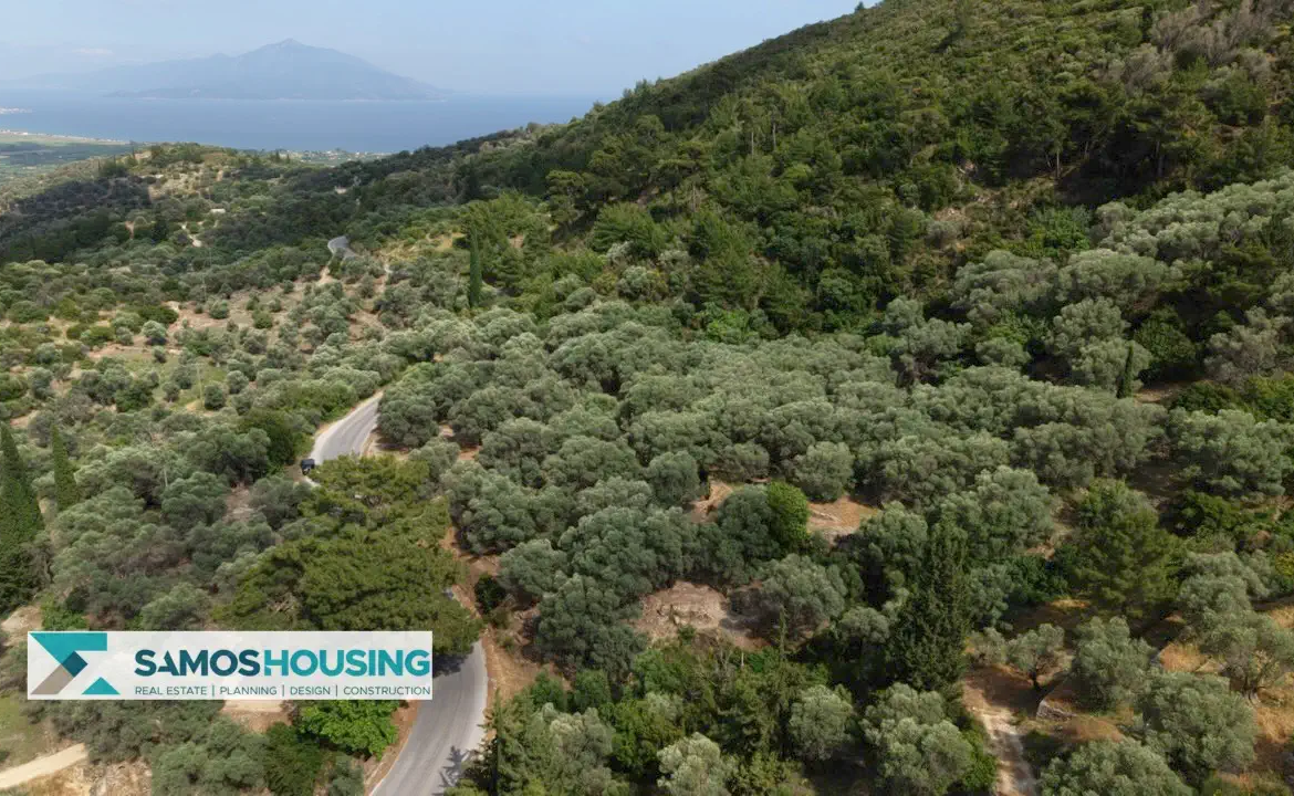 Building Plot for Sale in Samos – 4,781 m² near Pagondas (SH586)
