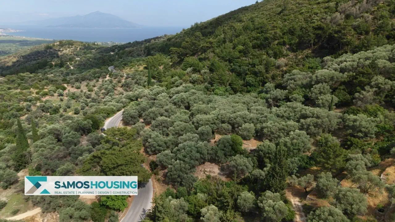 Building Plot for Sale in Samos – 4,781 m² near Pagondas (SH586)