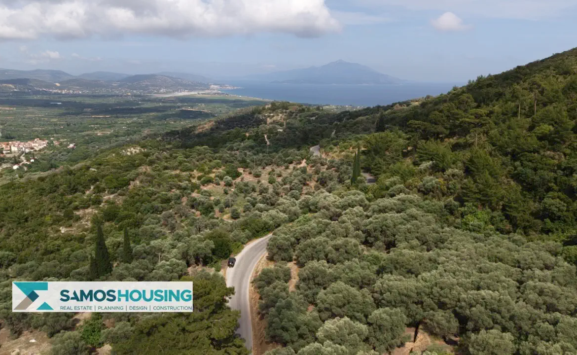 Building Plot for Sale in Samos – 4,781 m² near Pagondas (SH586)