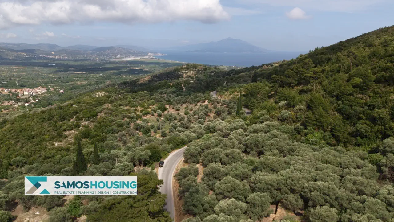 Building Plot for Sale in Samos – 4,781 m² near Pagondas (SH586)