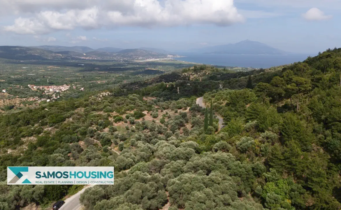 Building Plot for Sale in Samos – 4,781 m² near Pagondas (SH586)