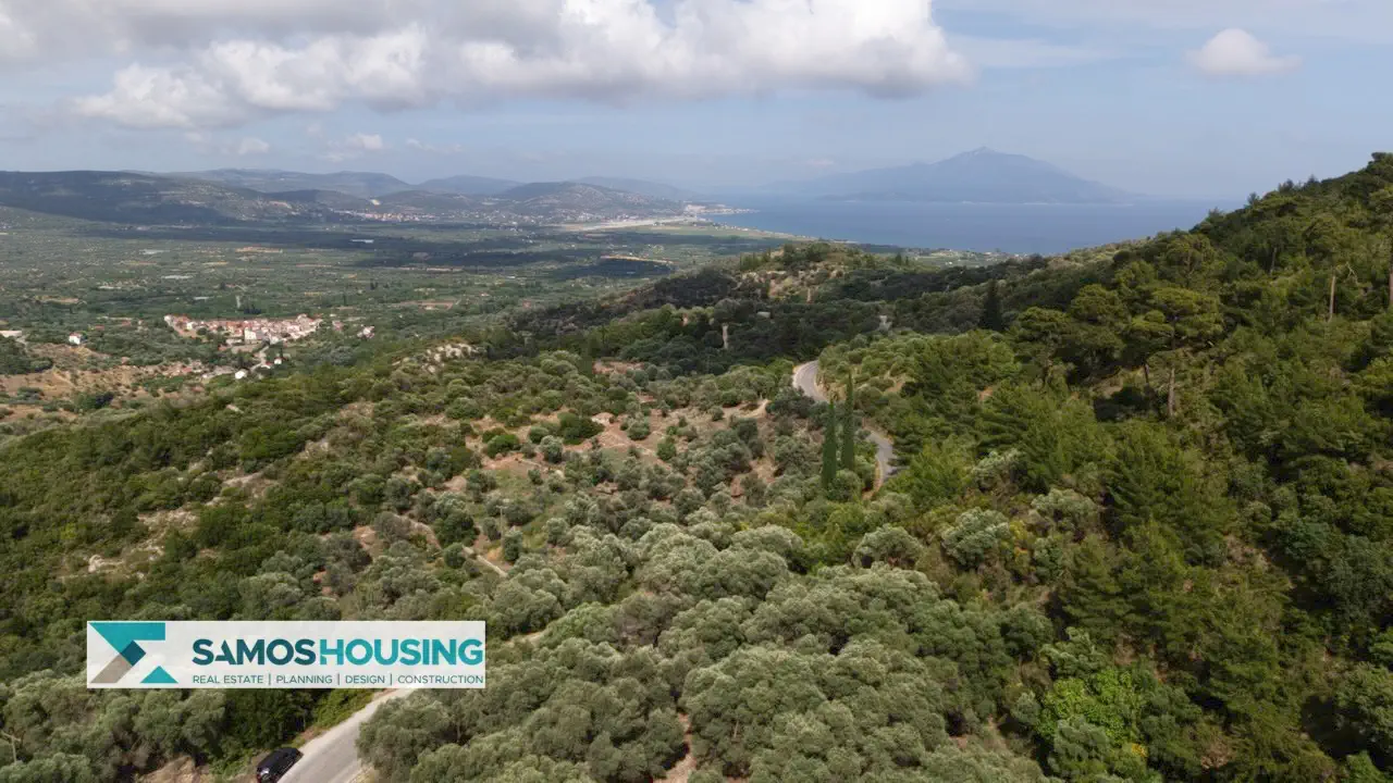 Building Plot for Sale in Samos – 4,781 m² near Pagondas (SH586)