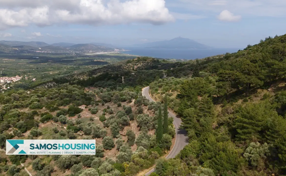 Building Plot for Sale in Samos – 4,781 m² near Pagondas (SH586)