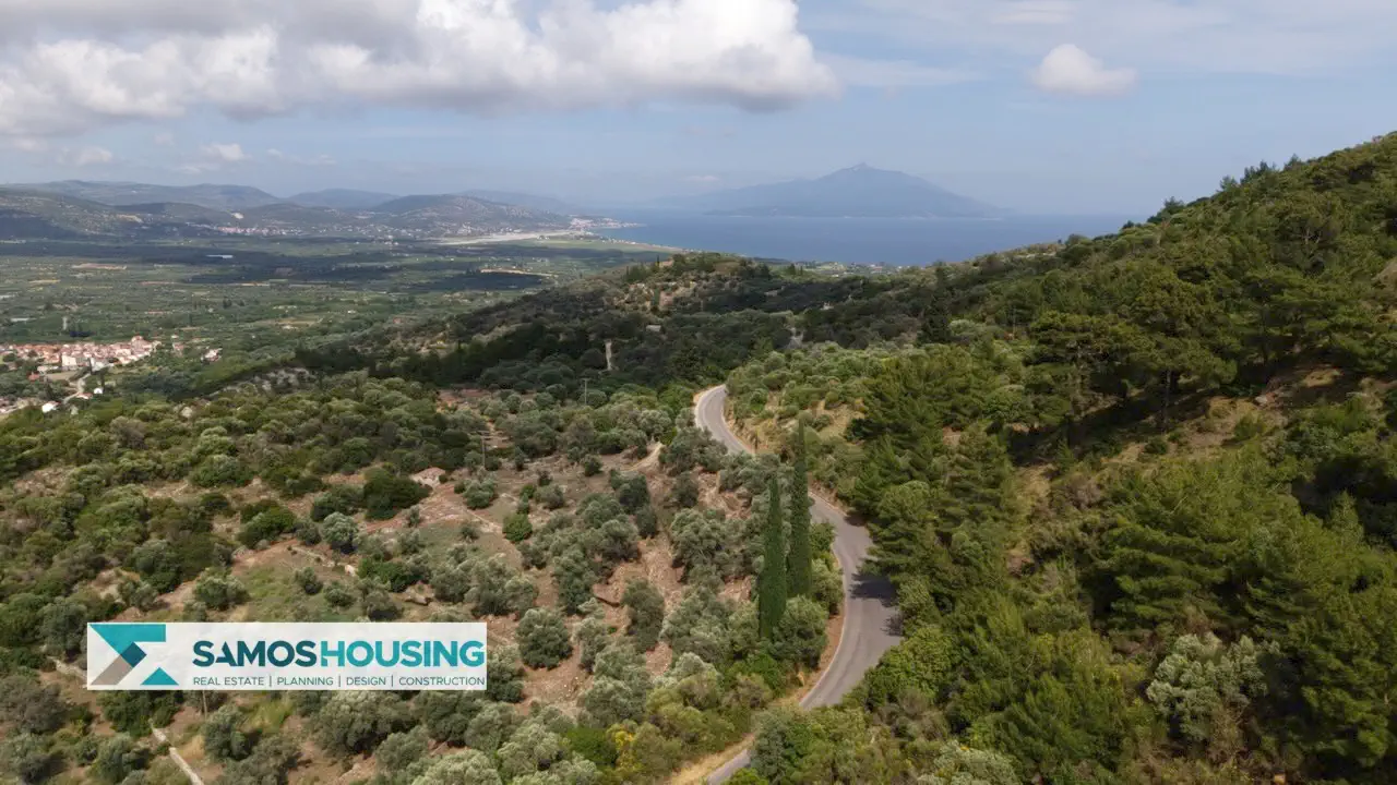Building Plot for Sale in Samos – 4,781 m² near Pagondas (SH586)