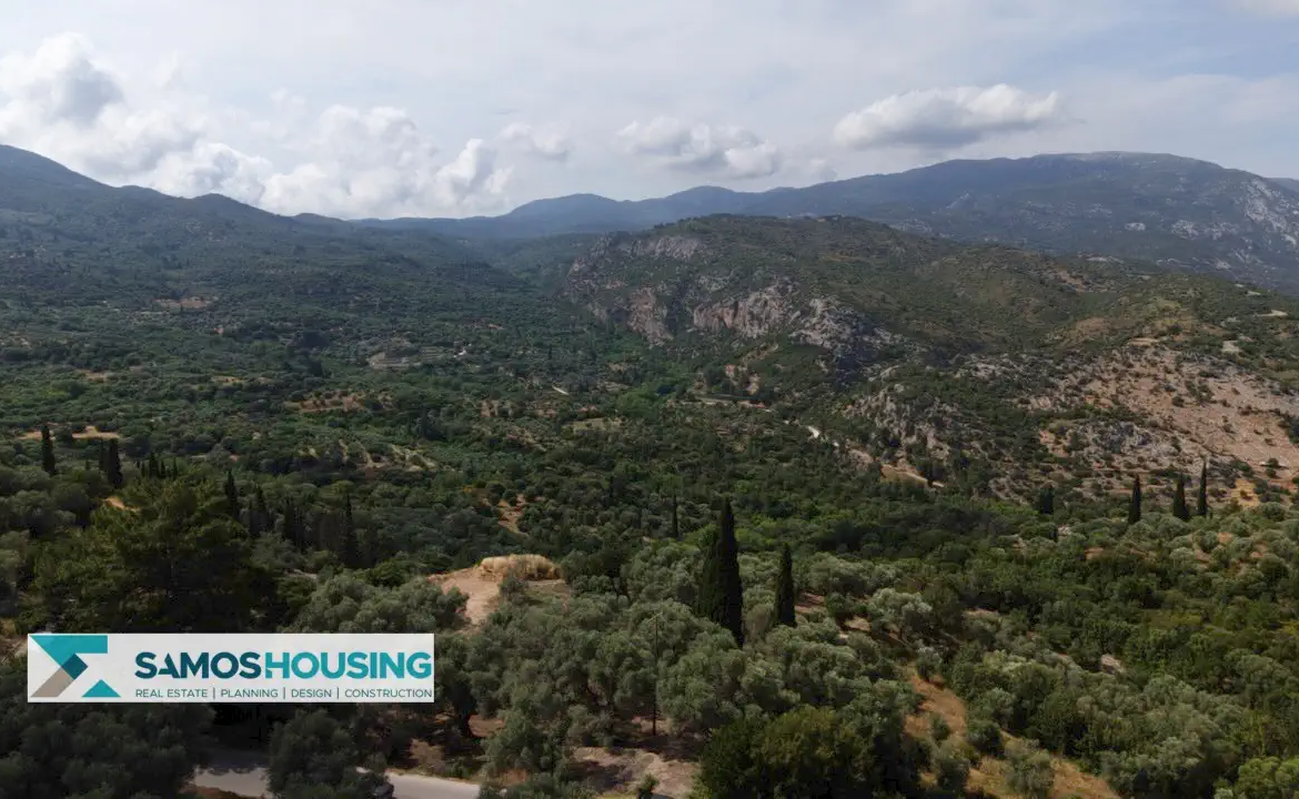 Building Plot for Sale in Samos – 4,781 m² near Pagondas (SH586)