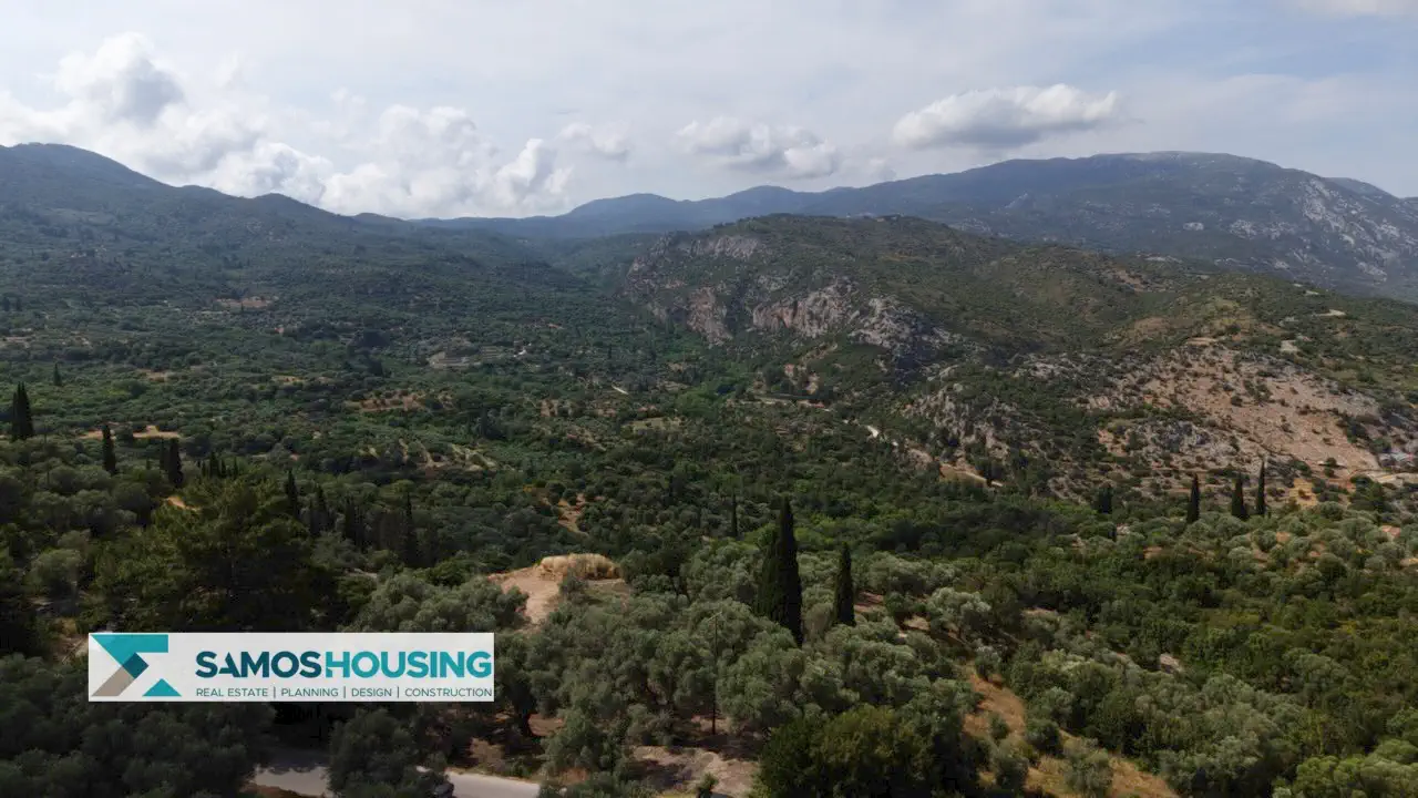 Building Plot for Sale in Samos – 4,781 m² near Pagondas (SH586)