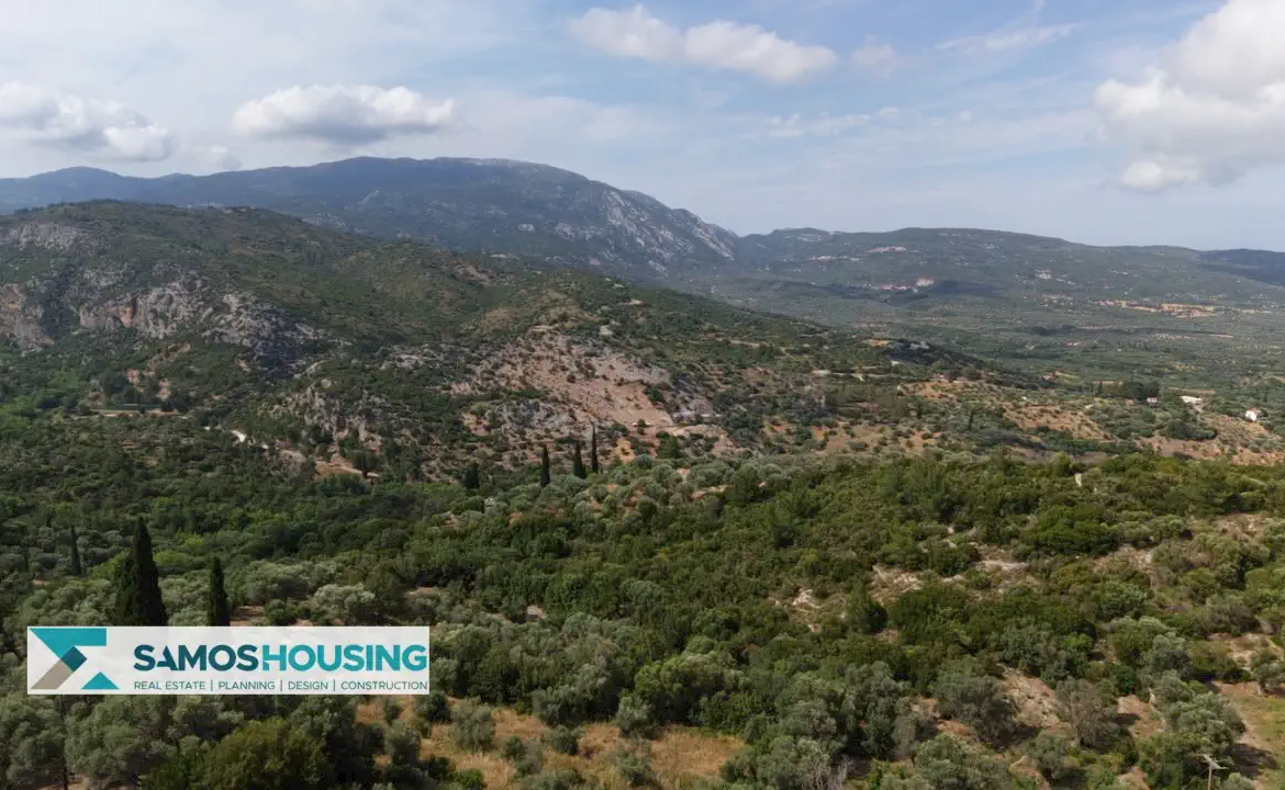 Building Plot for Sale in Samos – 4,781 m² near Pagondas (SH586)