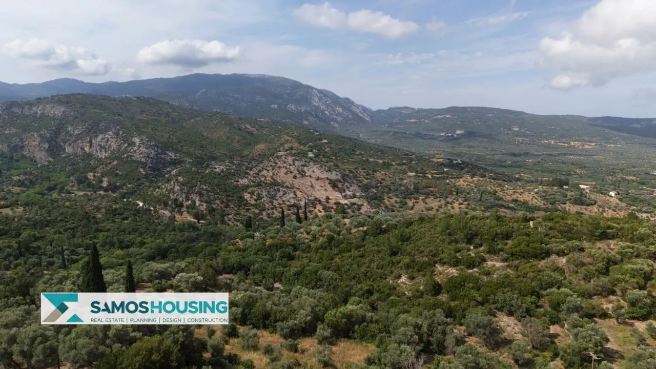 Building Plot for Sale in Samos – 4,781 m² near Pagondas (SH586)