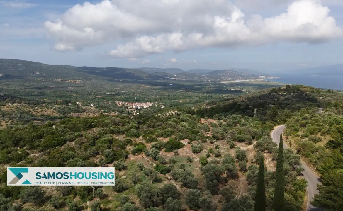 Building Plot for Sale in Samos – 4,781 m² near Pagondas (SH586)