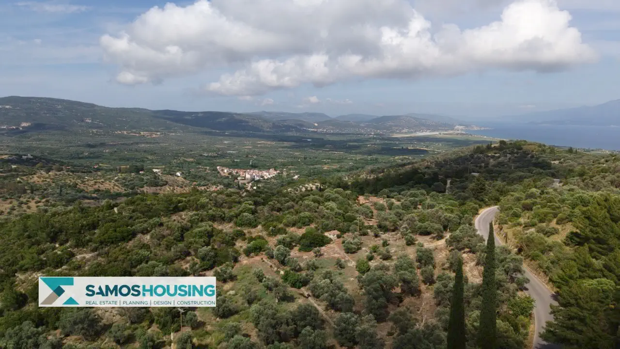 Building Plot for Sale in Samos – 4,781 m² near Pagondas (SH586)