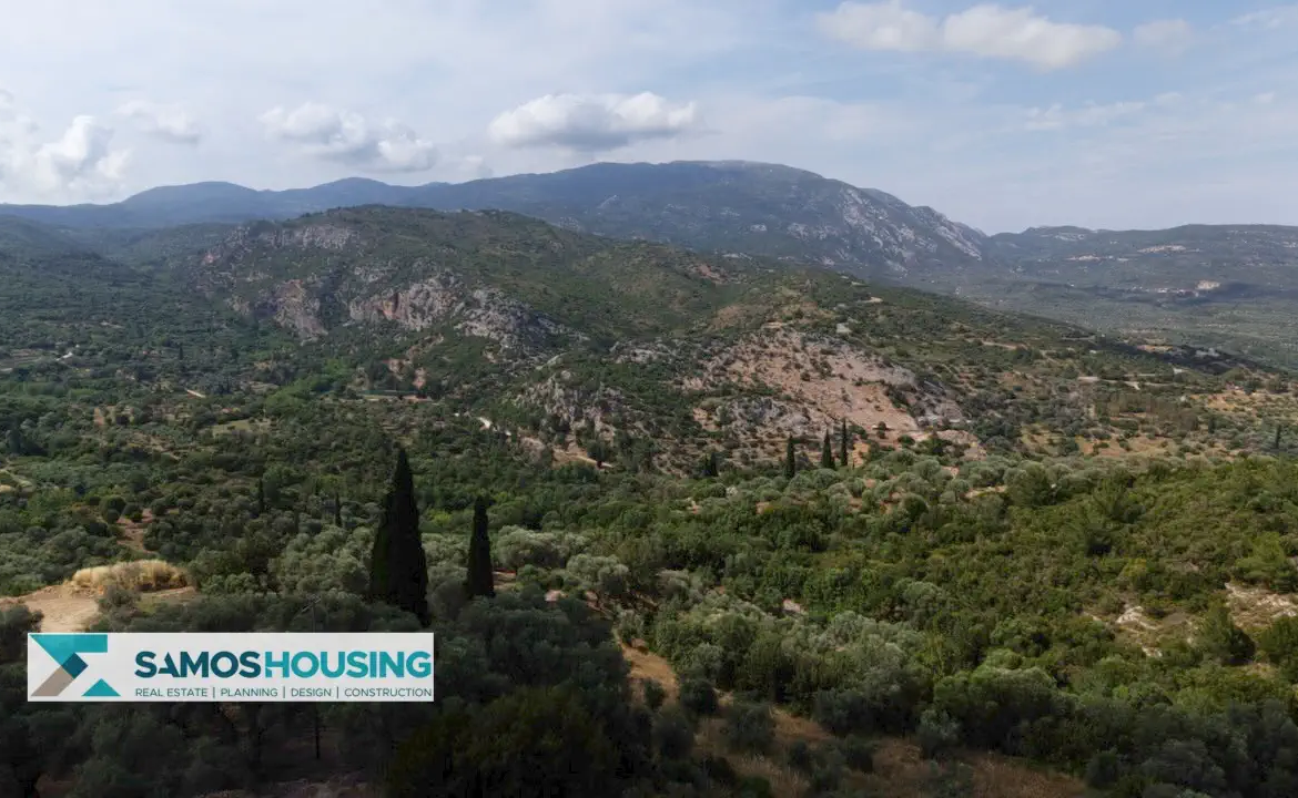 Building Plot for Sale in Samos – 4,781 m² near Pagondas (SH586)