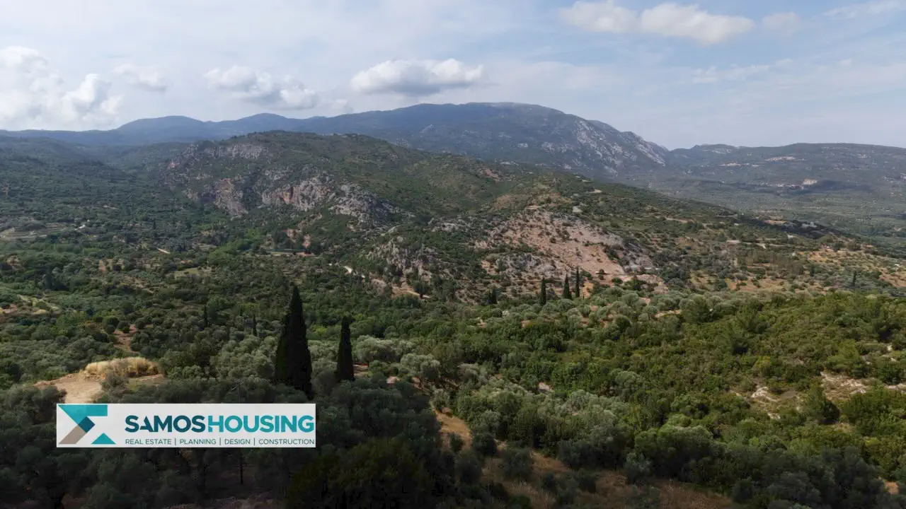 Building Plot for Sale in Samos – 4,781 m² near Pagondas (SH586)
