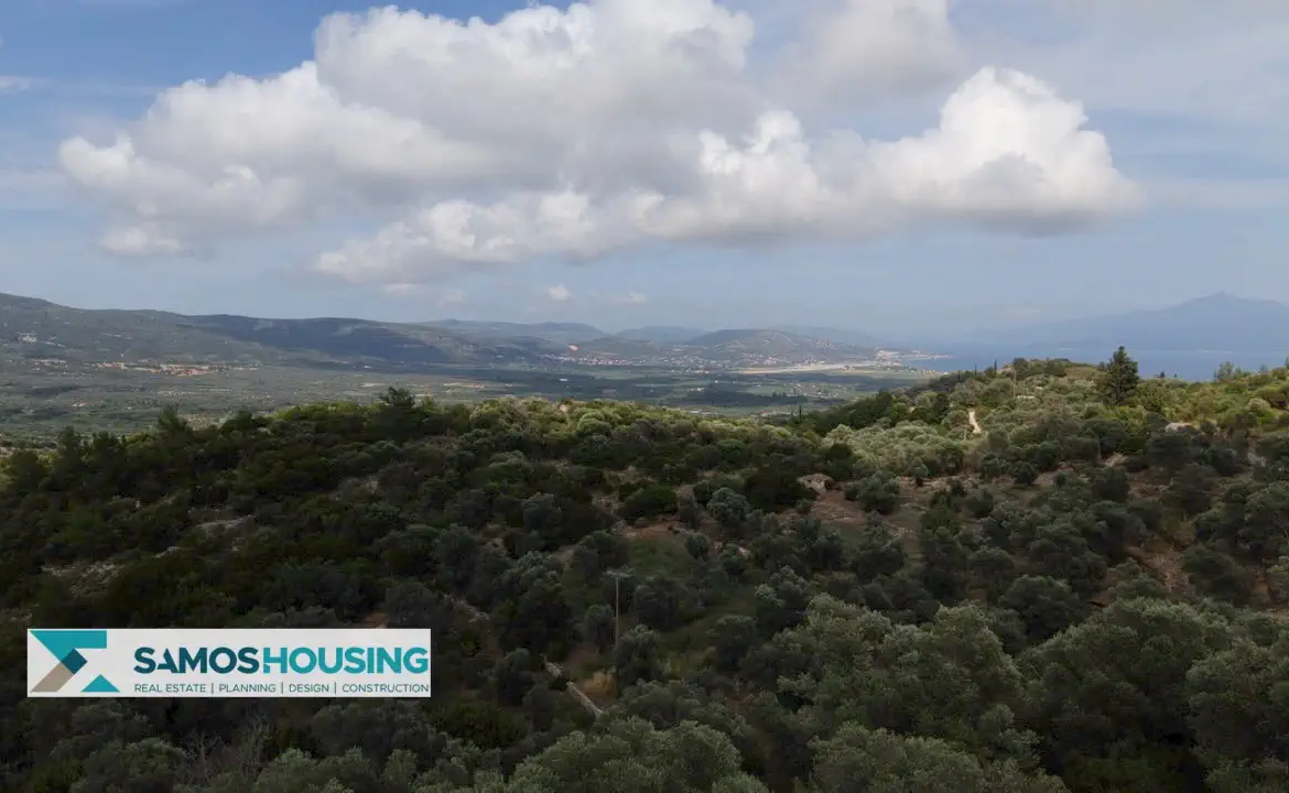 Building Plot for Sale in Samos – 4,781 m² near Pagondas (SH586)
