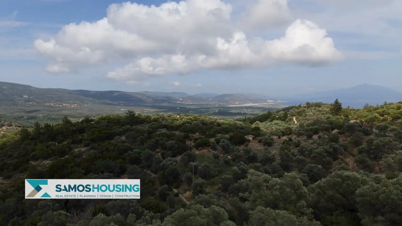 Building Plot for Sale in Samos – 4,781 m² near Pagondas (SH586)