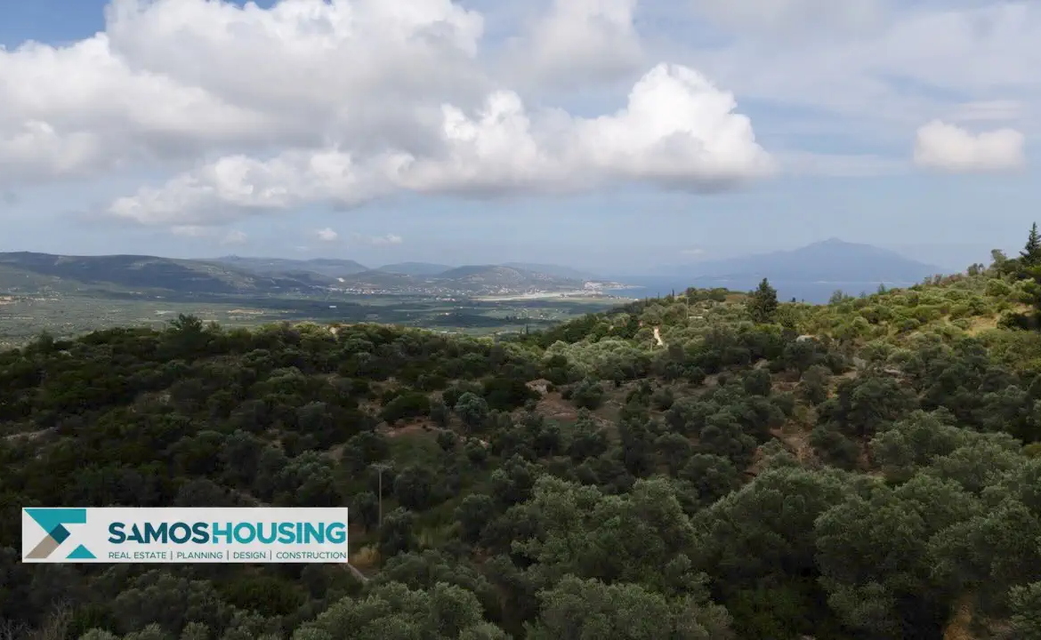 Building Plot for Sale in Samos – 4,781 m² near Pagondas (SH586)