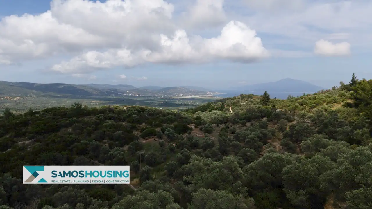 Building Plot for Sale in Samos – 4,781 m² near Pagondas (SH586)