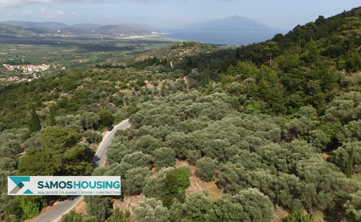 Building Plot for Sale in Samos – 4,781 m² near Pagondas (SH586)
