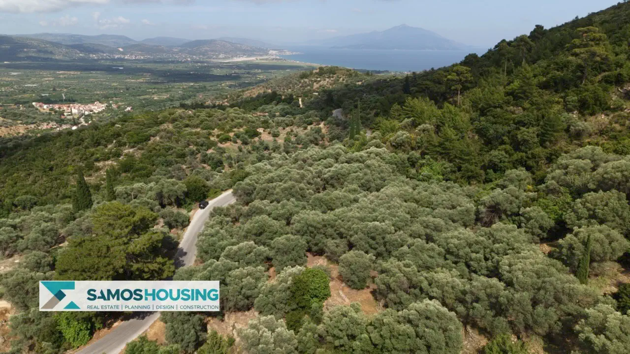 Building Plot for Sale in Samos – 4,781 m² near Pagondas (SH586)